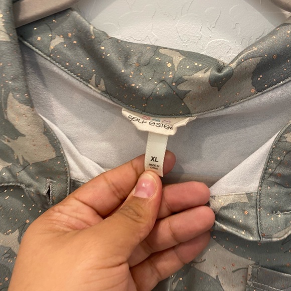 Short sleeve button down crop top - Picture 3 of 4